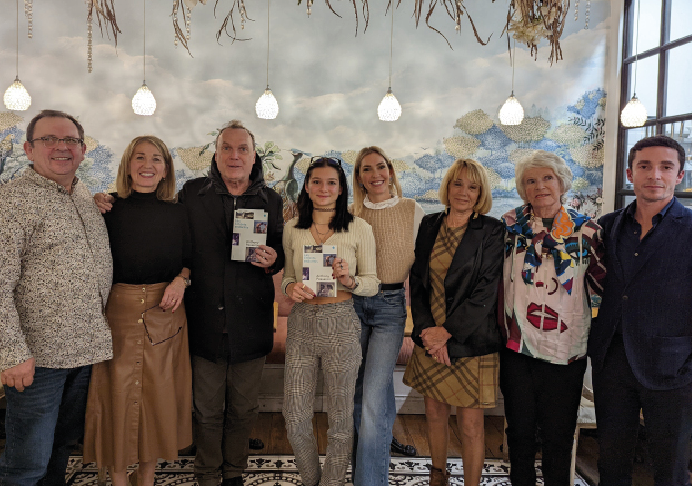 Le jury de la première édition du prix littéraire Maison Charlotte Busset.